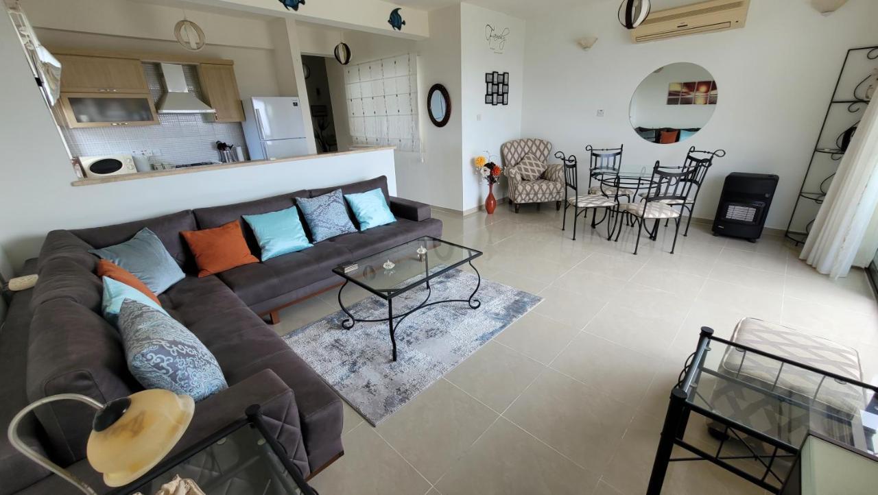 Sea And Mountain View Beachfront Penthouse Yali Exterior photo