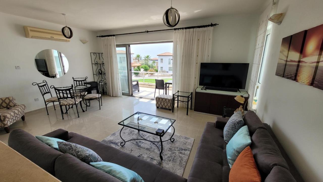 Sea And Mountain View Beachfront Penthouse Yali Exterior photo