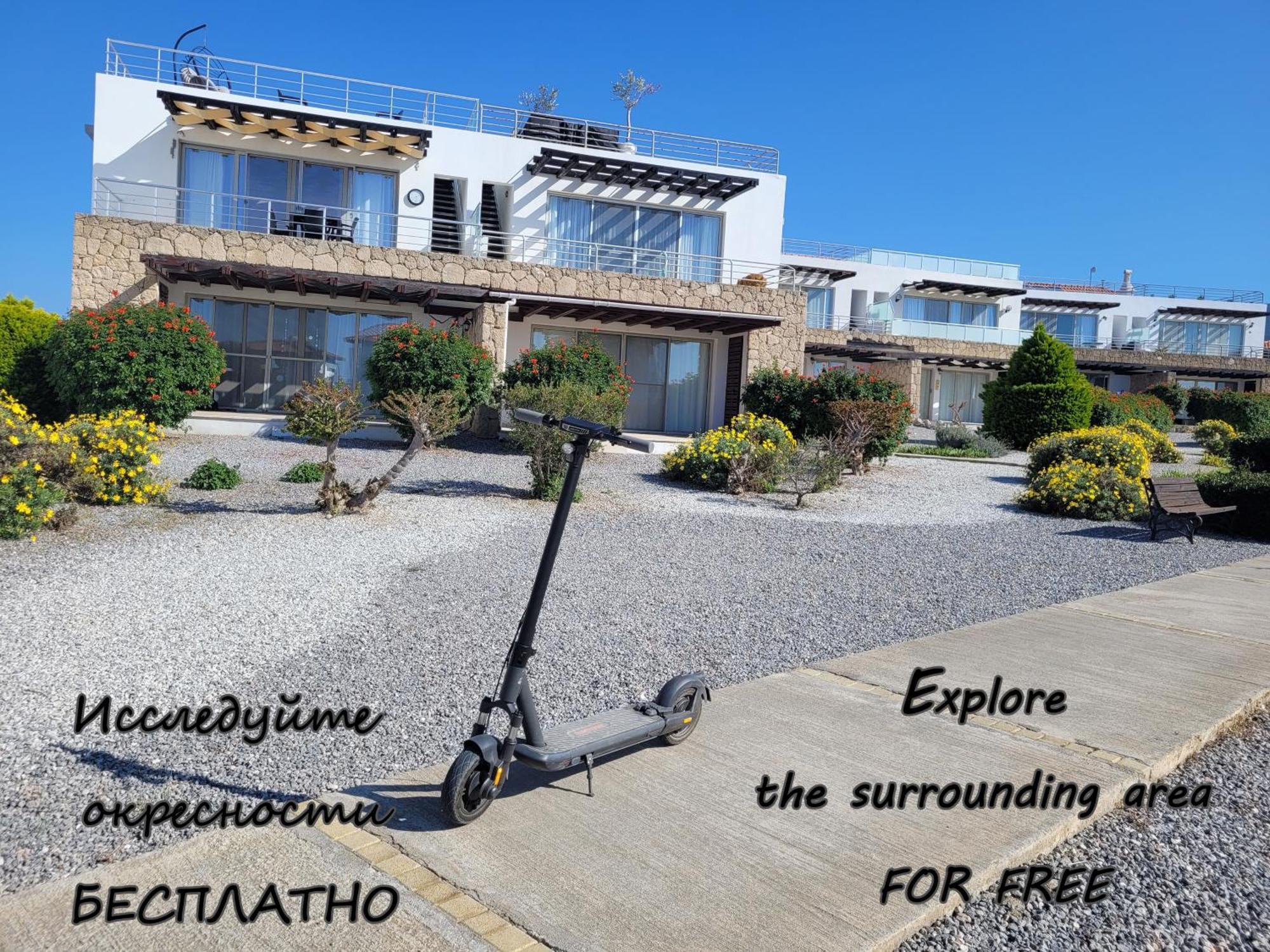 Sea And Mountain View Beachfront Penthouse Yali Exterior photo